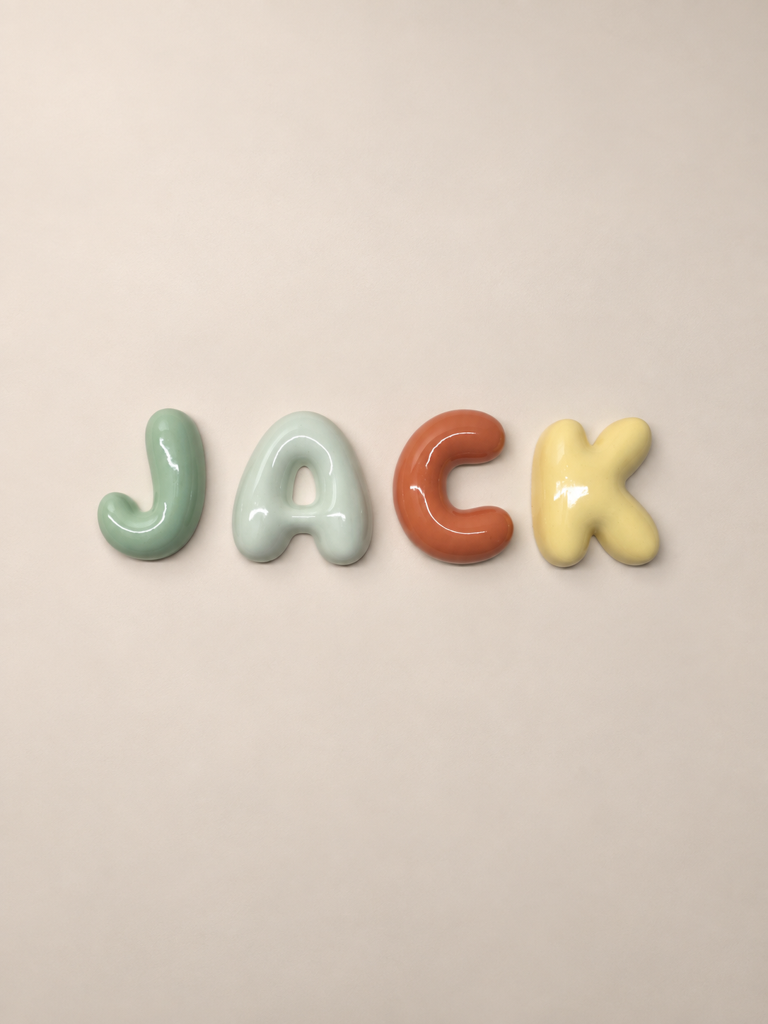 Bubble Letters 8cm