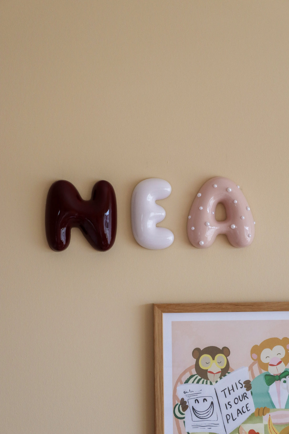Bubble Letters 12cm