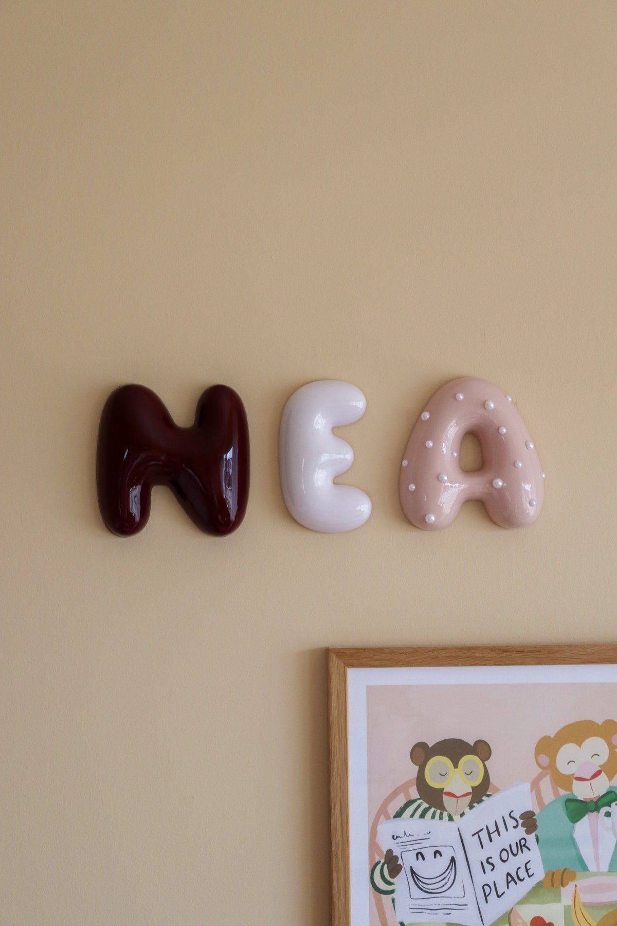 Bubble Letters 12cm