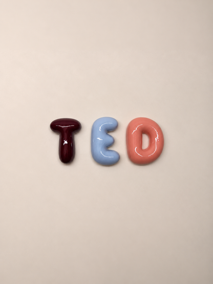 Bubble Letters 8cm