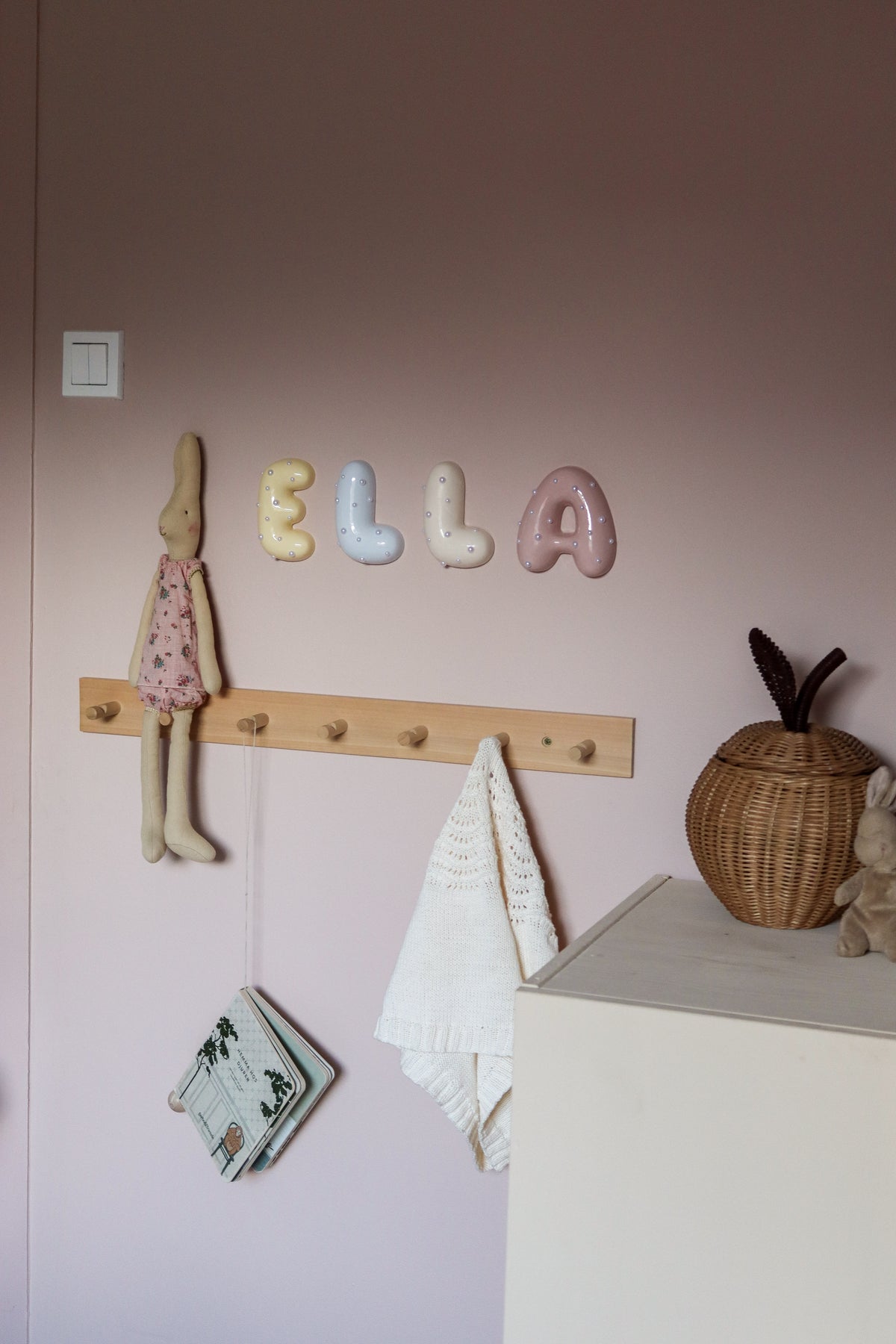 Pearly Bubble Letters 12cm